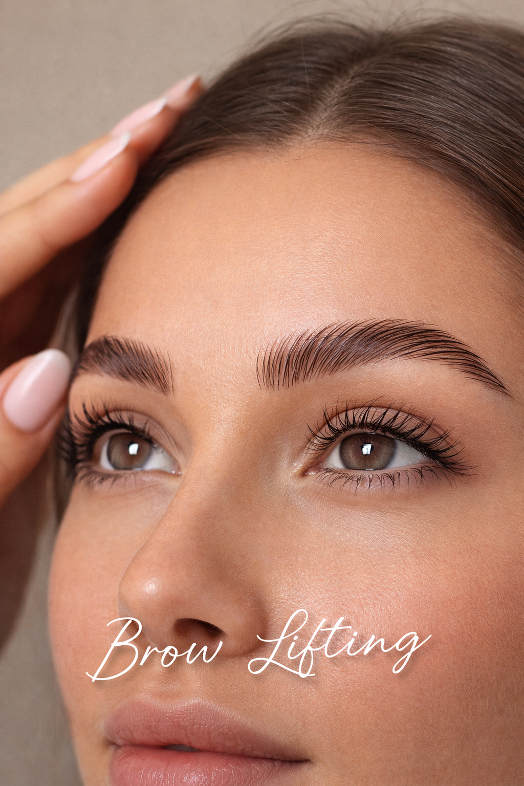 Augenbrauenlifting Beispiel 1
